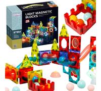 Costruzioni Magnetiche Luminescenti 75 Pezzi
