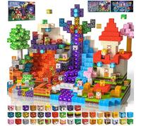 Costruzioni Magnetiche per Bambini 150 PCS 2CM 3+ Giochi Cubi Magnetici, Blocchi Building Blocks Giocattoli Montessori a Partire da 3 4 5 6 7 8 9 10 11 12 Anni Regali di Compleanno per Ragazzi