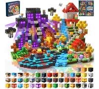 Costruzioni Magnetiche per Bambini 220 PCS 2CM 3+ Giochi Cubi Magnetici, Blocchi Building Blocks Giocattoli Montessori a Partire da 3 4 5 6 7 8 9 10 11 12 Anni Regali di Compleanno per Ragazzi