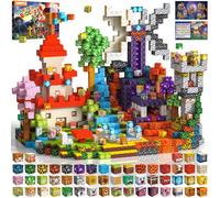 Costruzioni Magnetiche per Bambini 330PCS 2CM 3+ Giochi Cubi Magnetici, Blocchi Magnetic Building Blocks Giocattoli Montessori a Partire da 3 4 5 6 7 8 9 10 11 12 Anni Regali di Compleanno per Ragazzi