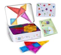 Costruzioni Magnetiche Per Bambini 75 Pezzi, Magneti Bambini Blocchi Magnetici Giochi Magnetic Building Blocks Tiles Mattoncini Calamite Magnetica Magna Tiles Per Giochi 3 4 5 6 7 8 Anni