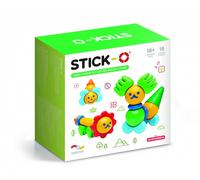 Costruzioni magnetiche Stick-O Amici della Foresta, 16 pezzi