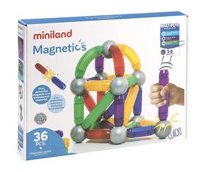 Costruzioni Magnetiche Traslucide Jumbo 36 Elementi