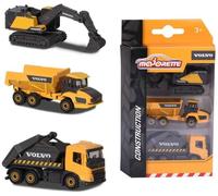 Costruzioni - Majorette: Volvo Construction Set 3 Pz (assortimento)