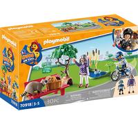 PLAYMOBIL Duck ON Call 70918 Polizia in Azione. Caccia al Ladro! Giocattoli per Bambini dai 3 Anni