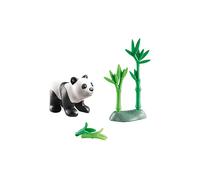 COSTRUZIONI PLAYMOBIL 71072 - Multicolore, 7 pezzi, statuina panda con testa snodabile, età consigliata da 4 a 10 anni