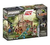 COSTRUZIONI PLAYMOBIL 71378 Starter Pack Triceratops - Multicolore, 29 pezzi, dinosauri, da 4 anni