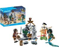 Playmobil 71420 nascondiglio del tesoro pirata per bambini dai 4 anni