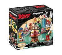 COSTRUZIONI PLAYMOBIL Playset Asterix: Amonbofis e la torta avvelenata 71269 24 pezzi