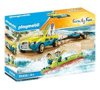 COSTRUZIONI PLAYMOBIL Veicolo da spiaggia con canoa