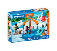 COSTRUZIONI PLAYMOBIL Zoo 72073 - Multicolore, 24 pezzi, con giostre e scivolo, età consigliata da 4 anni