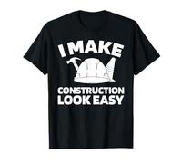 Costruzioni - Progetti Edilizia Costruttore Maglietta