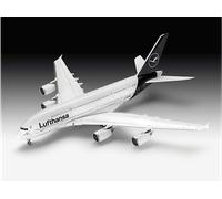 COSTRUZIONI REVELL Airbus A380-800 Lufthansa New Livery 1:144 - Set in Plastica, 163 Pezzi, Età 13+