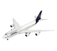 COSTRUZIONI REVELL Boeing 747-8 Lufthansa "New Livery" - Set in Plastica, Età 13+