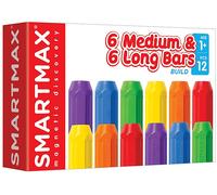 COSTRUZIONI SMART GAMES SMX 105 - Set SmartMax XT - 6 barre medie + 6 lunghe