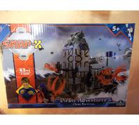 COSTRUZIONI SNAP-X 63 PEZZI PIRATE ADVENTURES OKTO FORTRESS cod.768