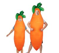 Costume A Tema Frutta Vestito a Forma di Carota per Travestimento e di