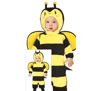 Costume A Tre Pezzi Little Bumble Bee Insetto Per Bambini 1-3 Anni