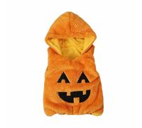 Costume a Zucca di Halloween per Neonato con Cappuccio e Scarpa Costume 2 Pezzi per Bambini 0-24 Mesi Tutina Halloween Bambini Ragazze Ragazzi Vestito Morbida in Cotone Footed Pantaloni per CarnevaIe