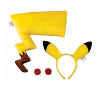 Costume Accessorio Kit Con Cerchietto E Coda Di Pikachu | 14+
