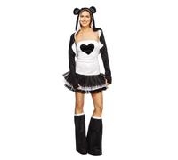 Costume Accessorio Piccolo Fever Panda Con Tutu