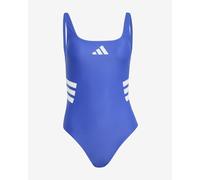 Costume adidas 3S Uback blu elettrico donna - 34