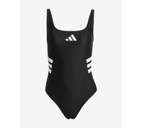 Costume adidas 3S Uback nero bianco puro donna - 48