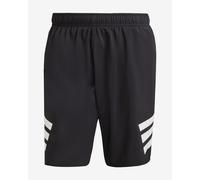 Costume adidas 8 pollici 3 strisce nero puro bianco - XL