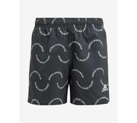 Costume adidas Sportswear Wave Print CLX nero bianco bambini - 116