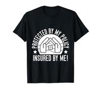 Costume Agente Assicurativo Protected By My Policy Medicare Maglietta