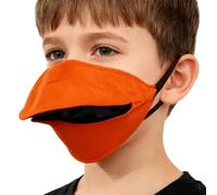 Costume animale | Copricapo natalizio con becco d' | Set di coperture per il viso parlante degli animali | per feste musicali, festival, carnevale, feste in maschera, servizi fotografici, teatr