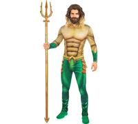 Costume Aquaman da uomo per Uomo (Ufficiale Warner Bros) Funidelia