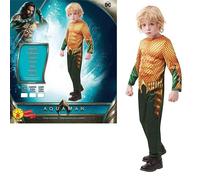 Costume Aquaman Rubie's Bambino DC Comics Originale Vestito Carnevale Halloween