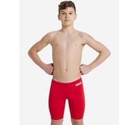 arena Solid Team Junior Costume Bambino per Piscina, Costume Jammer da Gara ad Asciugatura Rapida, Tessuto MaxLife Eco con Massima Resistenza al Cloro e Protezione UV 50+