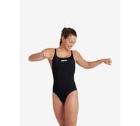 Arena team swimsuit swim pro solid black