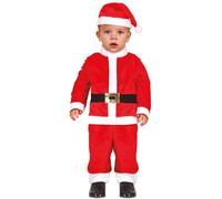 COSTUME BABBO NATALE CARNEVALE VESTITO GUIRMA BAMBINO CHRISTMAS NEONATO SANTA