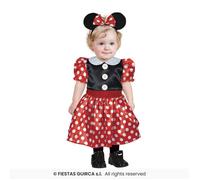 COSTUME BABY MINNIE MOUSE 2-3 ANNI