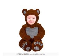 COSTUME BABY ORSO BRUNO PELOUCHE 18/24 M