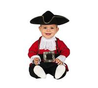 COSTUME BABY PIRATA ROSSO 12-18 MESI