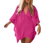 Costume Bagno Donna Bikini Oversize Copricostume Mare Vestito Corto Sexy Leggero Comodo Spiaggia Moda Donna Elegante Casual (One Size)