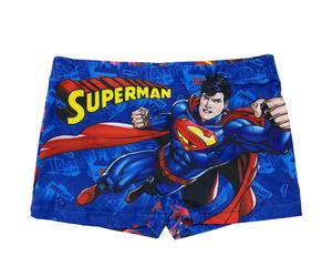 Costume bagno Superman bambino pantaloncino mare parigamba bimbo 7103