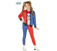 Costume Bambina 5-6 Anni Harley Quinn Margot Robbie Joker Suicide Squad DC Comic