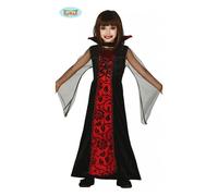 Costume Bambina Contessa Vampiro Dracula Twilight Travestimento