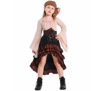 Costume Bambina Halloween de Vampiressa Abito di per Ragazze Mercoledi D'Halloween pour Bébé Fête Danse Pageant Filles Vestiti Carnevale Cosplay Party