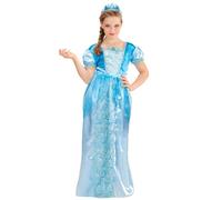 COSTUME BAMBINA ''PRINCIPESSA DELLE NEVI'' TAGLIA 2/3 ANNI