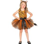 COSTUME BAMBINA ''TIGRE'' TAGLIA 3/4 ANNI