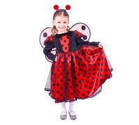 Costume Bambini Coccinella con Antenne