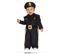 Costume Bambino/a Poliziotto 12/18 mesi