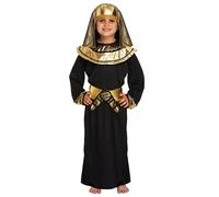 COSTUME BAMBINO EGIZIANI FARAONE GRANDE 10-12 ANNI