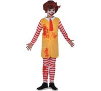 Ciao Travestimento Costume Halloween Horror Clown Boy Bambino